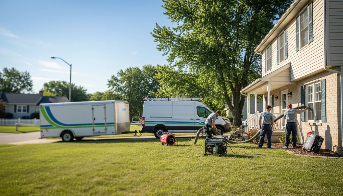 Flooded Basement Restoration And Cleanup With Repair in Nekoma, KS near me